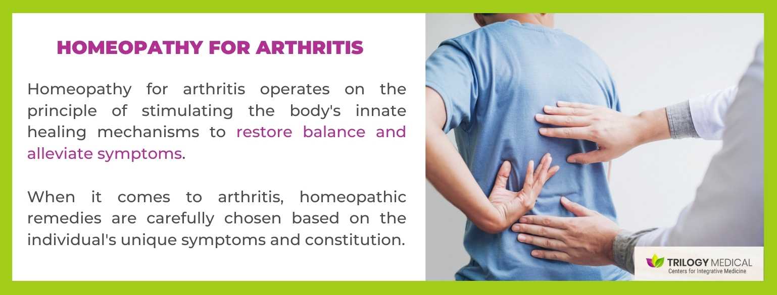 homeopathy for arthritis